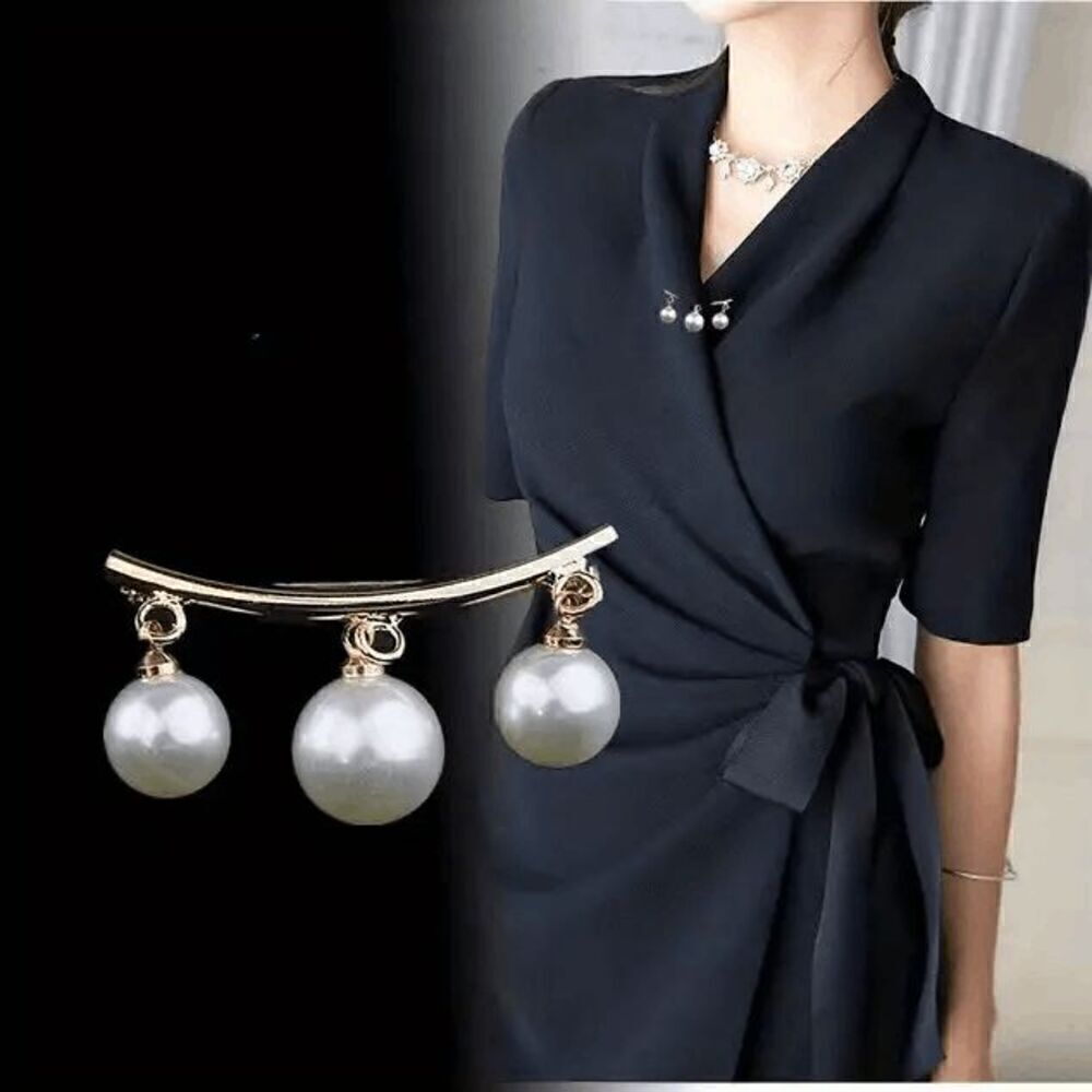Pearl Pin Brooch